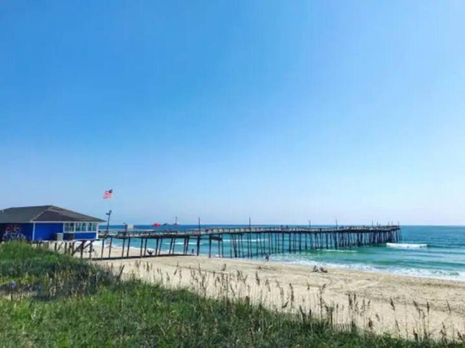The Lost Loggerhead- Obx Ocean View Beach House Avon Dış mekan fotoğraf