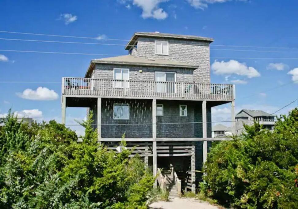 The Lost Loggerhead- Obx Ocean View Beach House Avon Dış mekan fotoğraf
